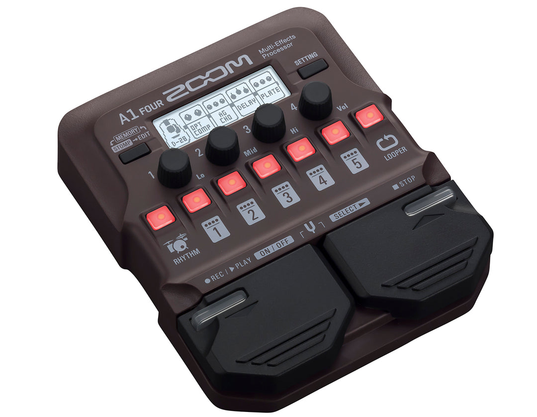 Zoom A1 Four Akustisches Effektpedal