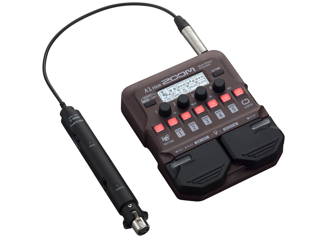 Zoom A1 Four Akustisches Effektpedal