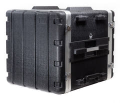 19" Rack Case m. Trolleyrädern (9u)