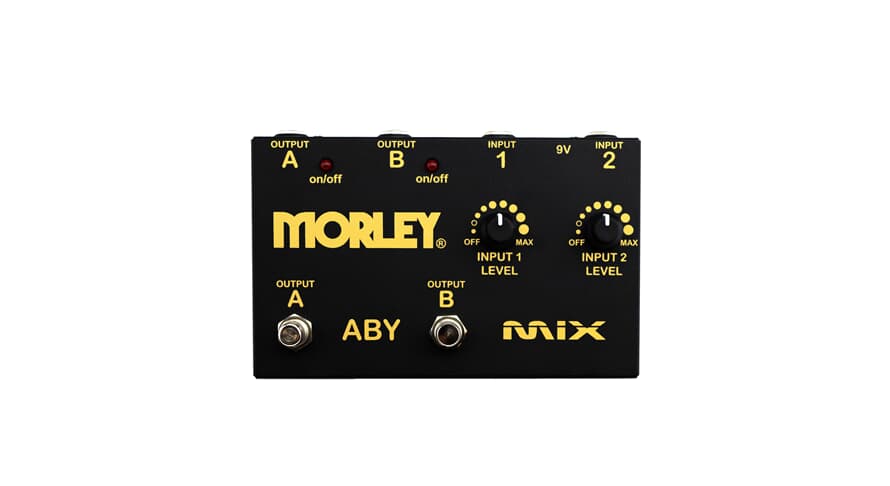 Morley ABY-MIX-G Gold Serie Mixer und Kombinator