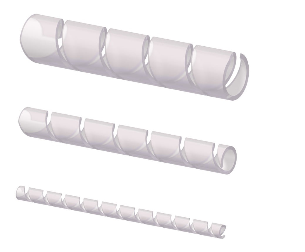 ProCab kabelsamler spiral Sort Ø=12mm 10 m
