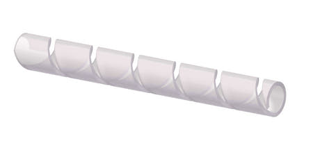ProCab kabelsamler spiral transparent Ø=12mm 10 m