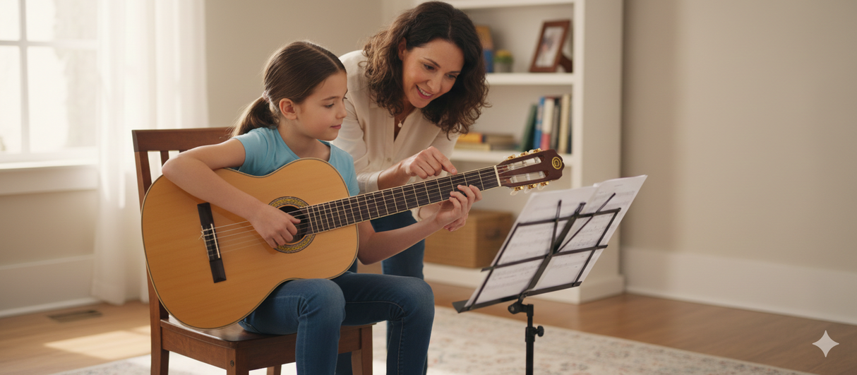 Grooveland Classic Palisander-Gitarre im spanischen Stil