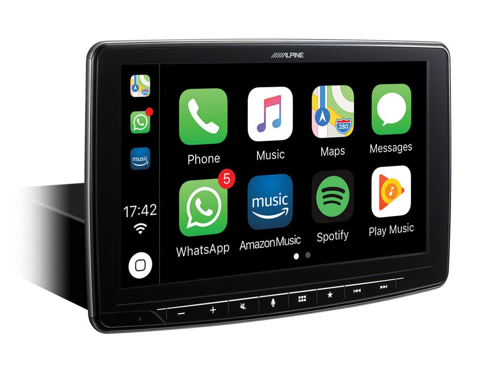 Apple Carplay, Android Auto in Fiat 500 Beige Interieur (2007-2015)