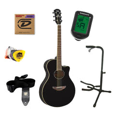 Yamaha APX600 Western Gitarren Startpaket (Schwarz)
