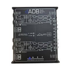 ART Dual aktiver Di-Box, Interface Jack/XLR