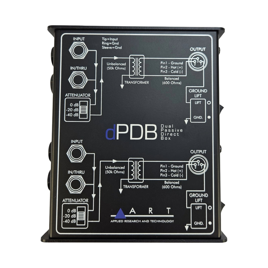 ART Passive DI-Box Zweikanal (ART-DPDB)