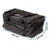 ASC-AC-120 Softbag (Black, 460 x 220 x 220mm)