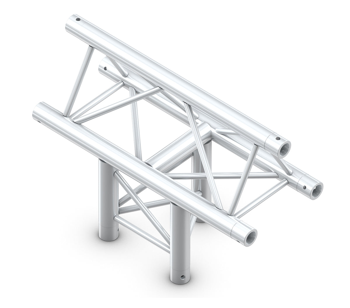 Milos STB trio 3way vertical t-piece corner apex up