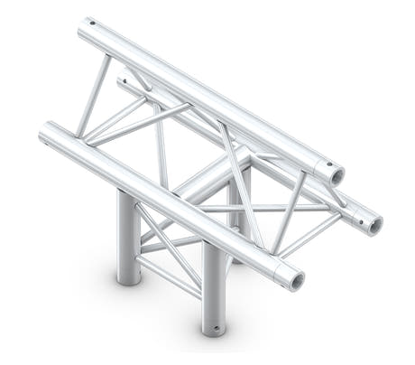 Milos STB trio 3way vertical t-piece corner apex up