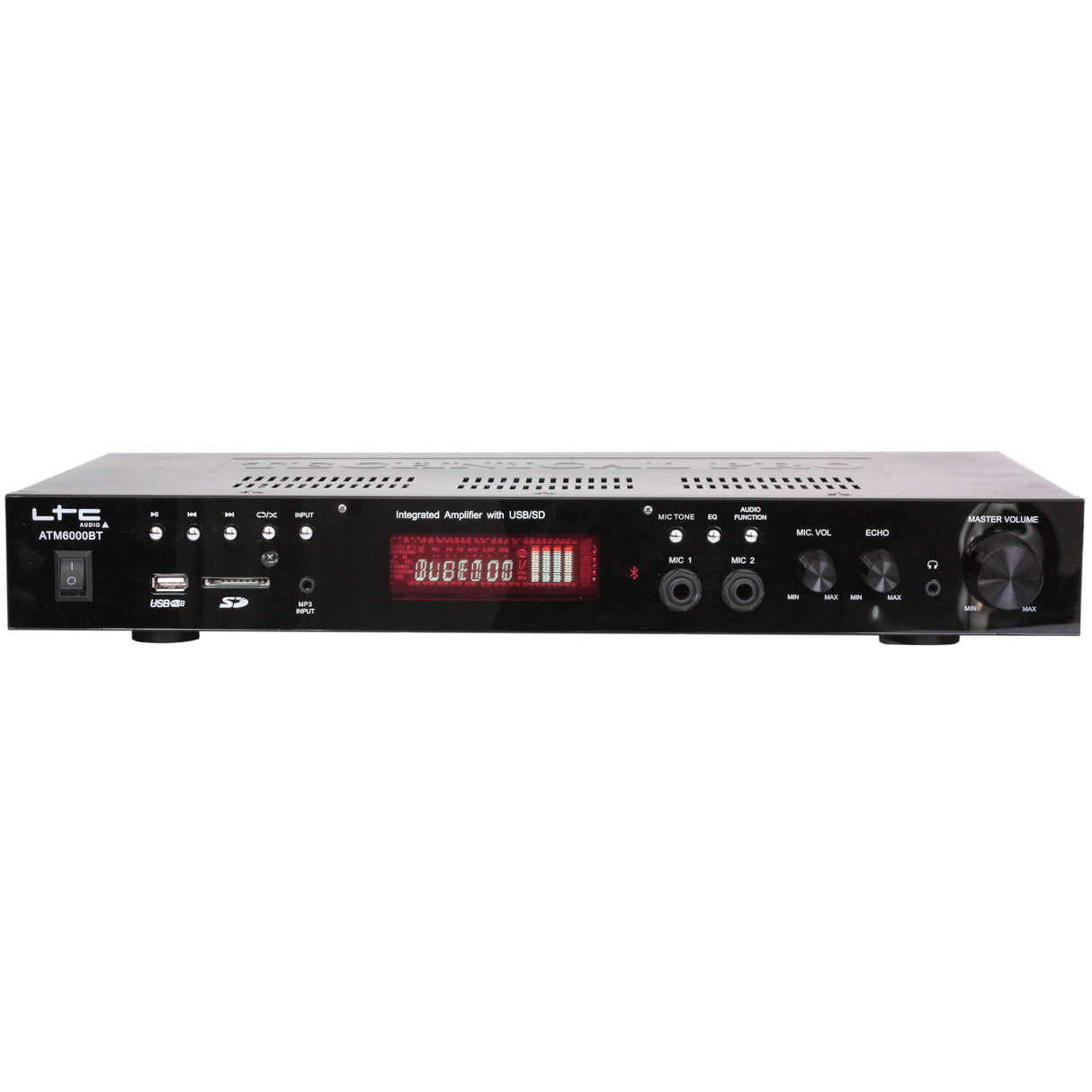 LTC Hi-Fi-Verstärker (Schwarz, 2x50W)