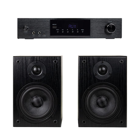 SoundMate HBS-05 Regal-Lautsprecher & HiFi Verstärker