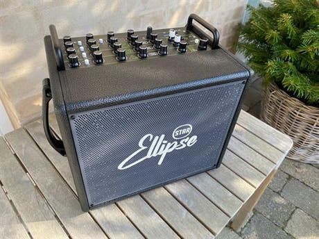 Ellipse 240W batteriebetriebener Verstärker und Tasche - Q2 schwarz