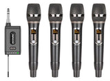 Acemic Q4M - 4 Stk. Intelligente Drahtlose Mikrofone.