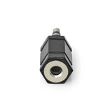Adapter Audio Connector 3.5 mm Stereo Jack Female to 3.5 mm Mono Jack