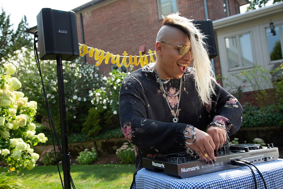 Alto -Büsche Batterietlautsprecher