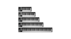 iCon Artist 37X USB MIDI-Keyboards, 37 Tasten