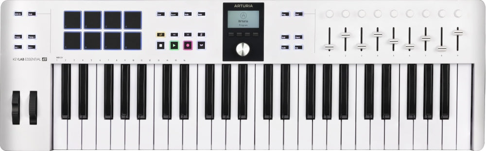 Arturia KeyLab Essential MK3-49 MIDI-Keyboard (Weiß)