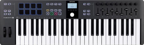 Arturia KeyLab Essential MK3-49 MIDI-Keyboard (Schwarz)