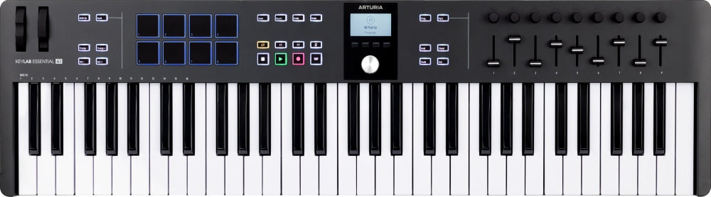 Arturia KeyLab Essential MK3-61 MIDI-Keyboard (Schwarz)