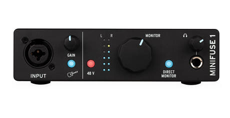 Arturia Minifuse 1 Audiointerface (Sort)