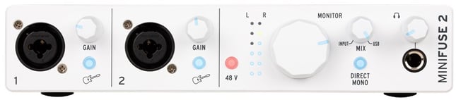 Arturia Minifuse 2 Audiointerface (Hvid)