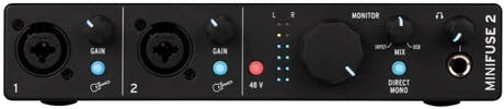 Arturia Minifuse 2 Audiointerface (Sort)