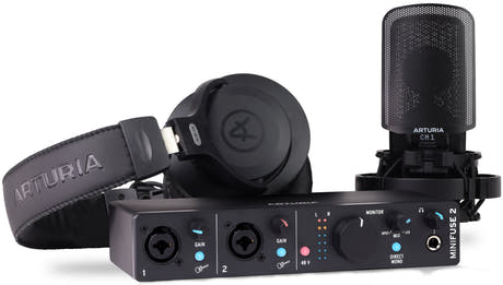 Arturia Minifuse Recording Pack (Schwarz)