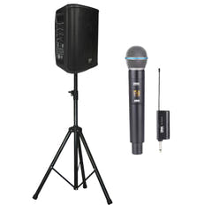 V-Tone Batterihøjttaler/mikrofon bundle