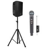 V-Tone Batterihøjttaler/mikrofon bundle