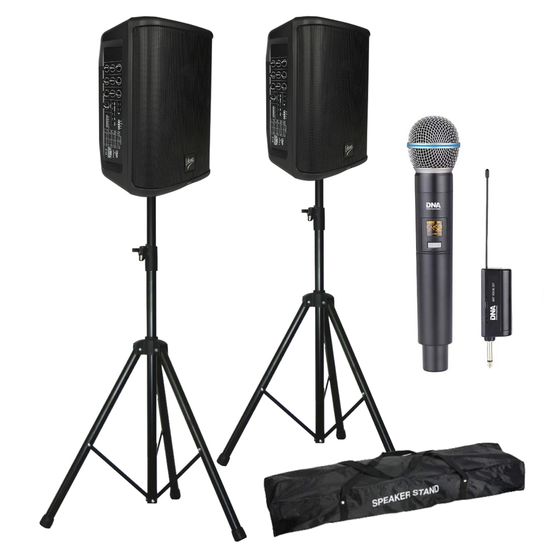 V-Tone Batterihøjttaler/mikrofon XLbundle