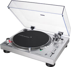 Audio-Technica AT-LP120XUSB-SV Turntable (Silver)