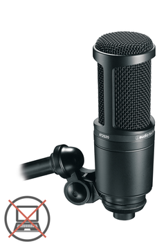 Audio-Technica AT2020 XLR Studio Mikrofon