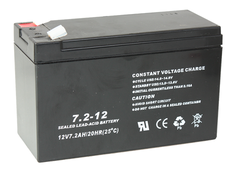 Ibiza 12V-7.2AH Battery for Portable Speaker