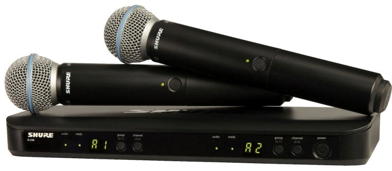 Shure BLX288E/B58-S8 Handheld Mikrofonset