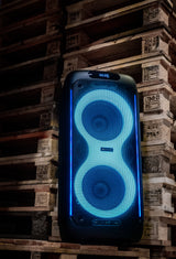 BOOMZ Acht Party Lautsprecher mit Licht