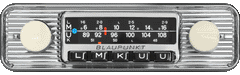 Blaupunkt Frankfurt Stereo Classic Retro-Autoradio mit DAB+, Bluetooth und USB