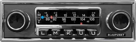 Blaupunkt FRANKFURT Retro Autoradio, Bluetooth, FM/DAB+