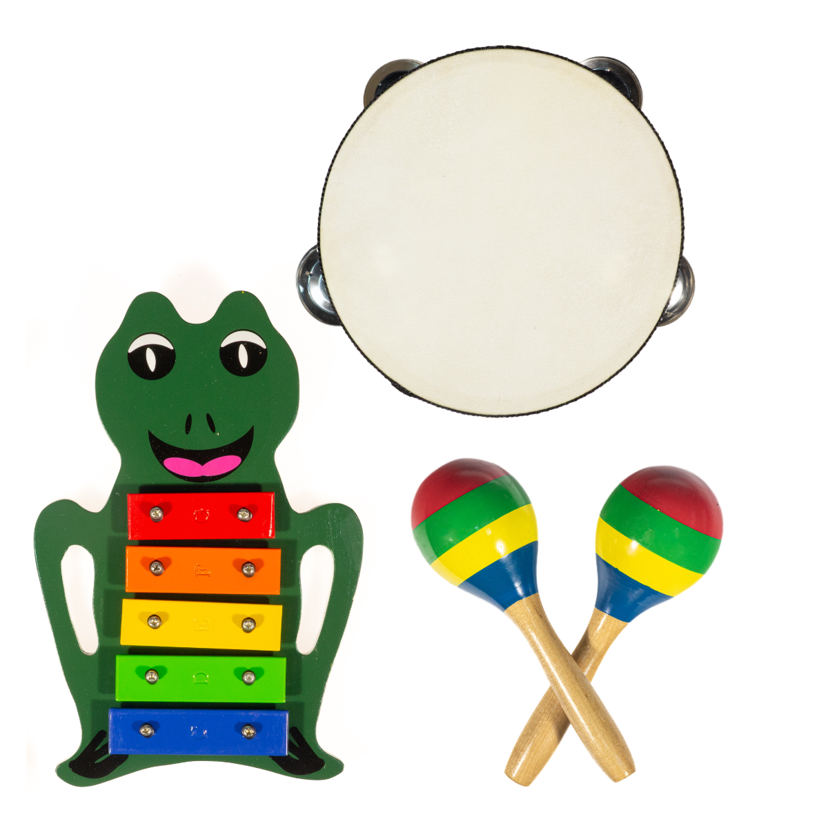 Kinder-Percussion-Geschenkbox mit Klangspielen
