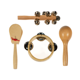 Kinder Holz Schlaginstrument Geschenkbox mit 4 Teilen