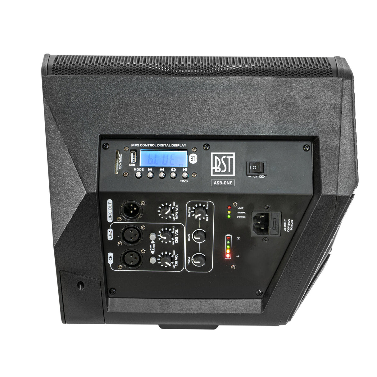 BST 6.5" Akku-Lautsprecher mit Mixer (60W)