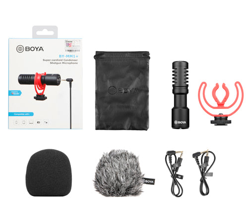 Boya MM1+ Mikrofon für Videoaufnahmen