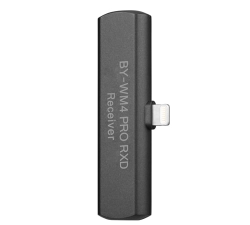 Boya drahtloses Set mit Lightning-Empfänger und Lavalier-Sender WM4