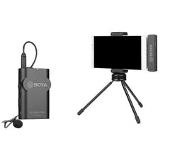 Boya kabelloses Set mit USB-c-Empfänger und Lavalier-Sender WM4
