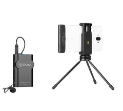 Boya kabelloses Set mit USB-c-Empfänger und Lavalier-Sender WM4