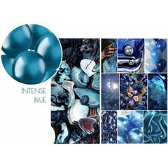 Ballons 10 Stk. (Intens Blau, 33cm)