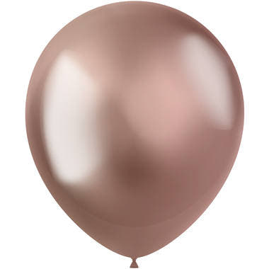 Ballons 10 Stk. (Intens Roségold, 33cm)