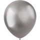 Ballons 10 Stk. (Intens Silber, 33cm)