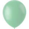 Ballons 50 Stk. (Matt Pulver Pistazie, 33cm)