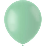 Ballons 50 Stk. (Matt Pulver Pistazie, 33cm)
